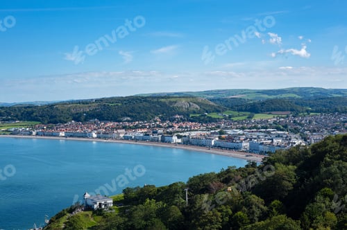 Preview: Llandudno Sea Front in North Wales, UK