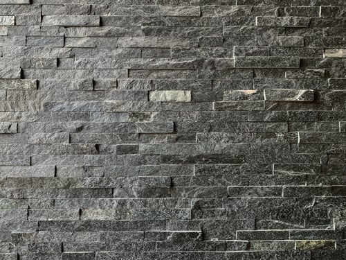 Preview: Black granite stone wall background
