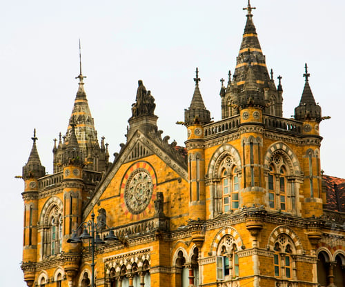 Preview: Facade of Chhatrapati Shivaji Terminus (formerly Victoria Terminus) in Mumbai, India.