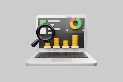 Aperçu: Loupe d'analyse financière pour ordinateurs portables