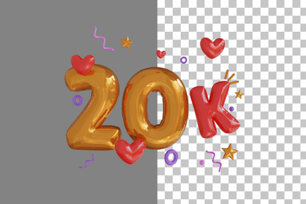 Preview: 20K 3D Icon