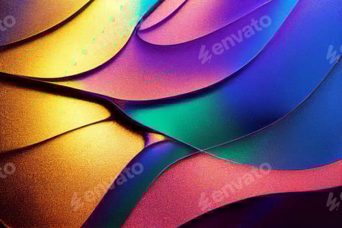 Visualização: Um belo fundo abstrato de arte em resina epóxi. Composição abstrata para seu design. colorida