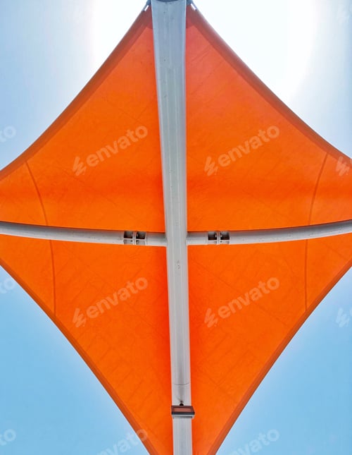 Preview: Kite like awning is a shade maker in
The Desert City By The Sea