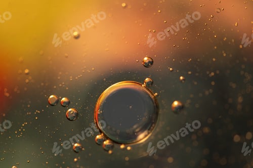Preview: Oil on water, abstract colorful background