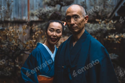Preview: Senior couple lifestyle moments in a traditional japanese house