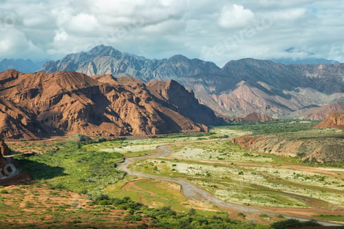Preview: Colorful mountains of Quebrada de las Conchas, Argentina