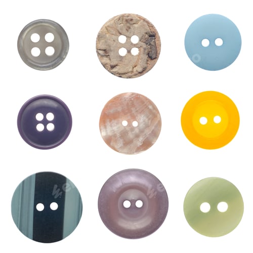 Preview: Set of sewing buttons