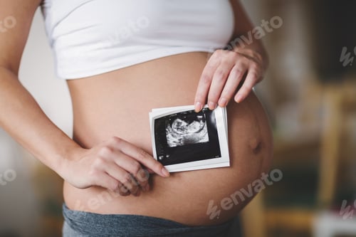 Preview: Pregnant woman expecting newborn