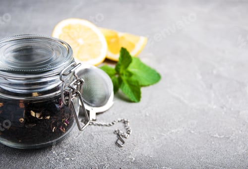 Preview: Jar with black tea