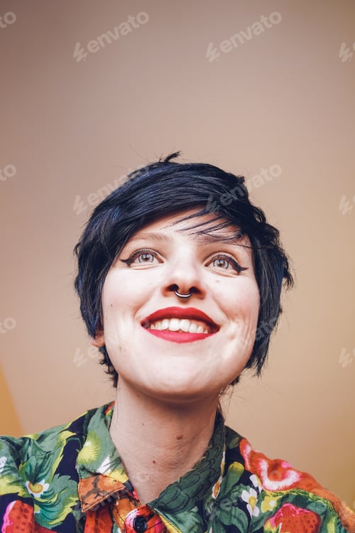 Preview: Cool transgender and androgynous woman
