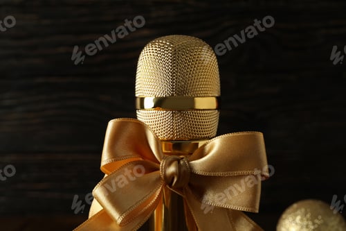 Preview: Concept of New Year party, karaoke New Year party