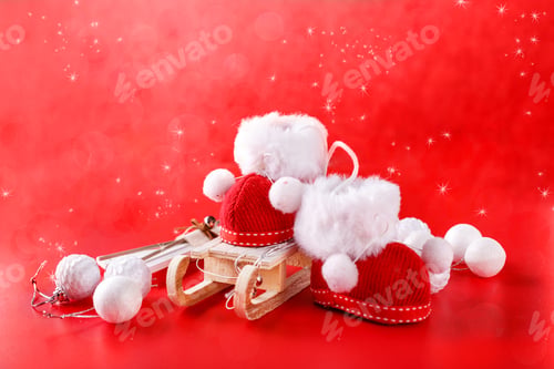 Preview: Christmas decorations for Christmas holiday.