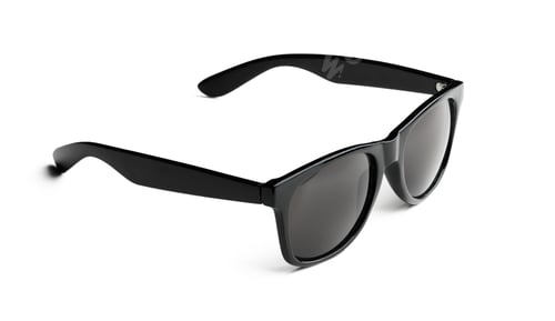 Preview: Unisex dark sunglasses isolated on white background
