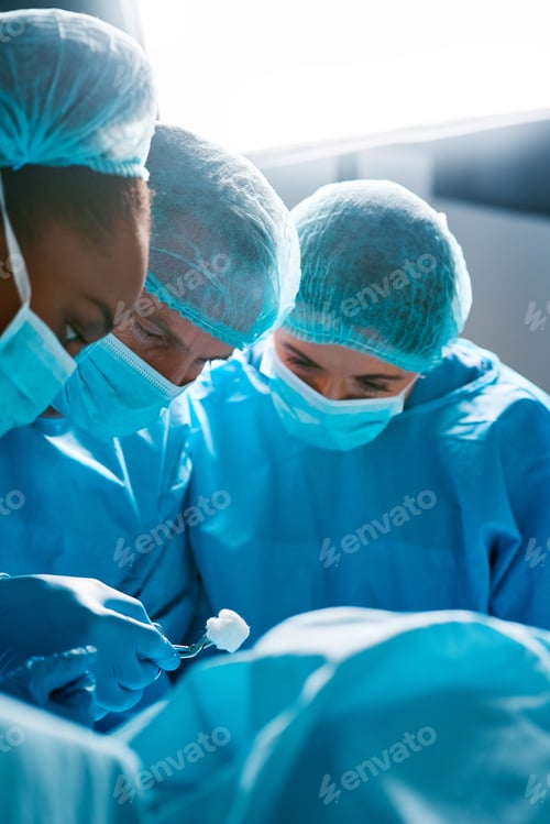 Preview: Attentive Medical Team Performing Surgery in Operating Room