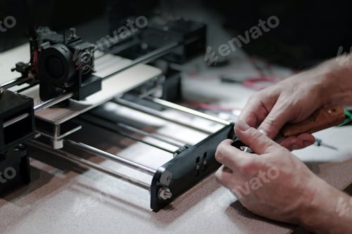 Preview: Assembling Modern Technology with Hand Tools at Workplace