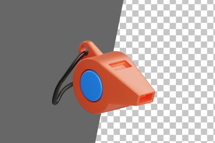 Preview: Whistle 3D Icon