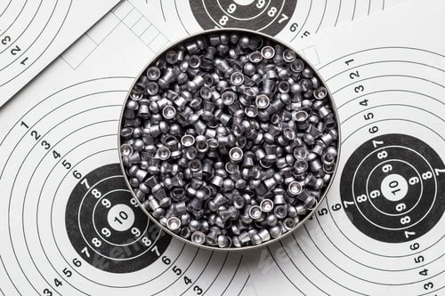 Preview: Lead airgun pellets.