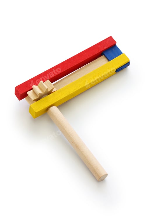 Preview: gragger,noise maker for happy Purim jewish holiday party