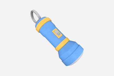 Preview: Flashlight Nature 3D Illustration