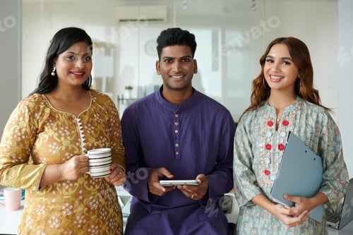 Preview: Successful Indian Business Team