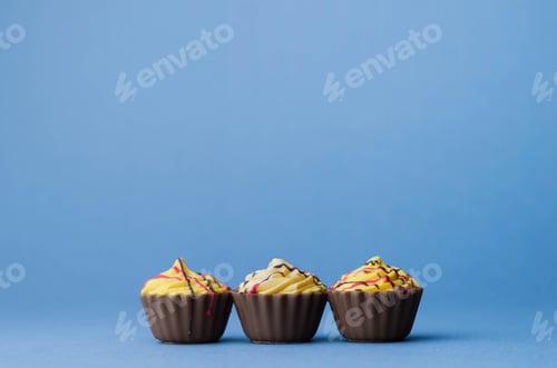 Visualização: Bolo de chocolate
