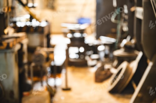 Preview: industrial factory machine robot tool concept, real manufacturing engineering production work