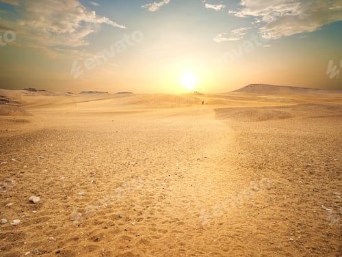 Preview: Sandy desert in Egypt