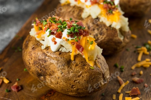 Preview: Homemade Loaded Baked Potatoes