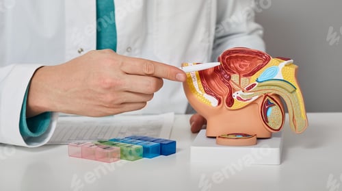 Preview: Urology, treatment of men's diseases and prostatitis. Consultation of a male urologist for a