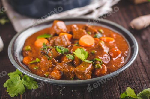 Preview: Beef stew with carrots