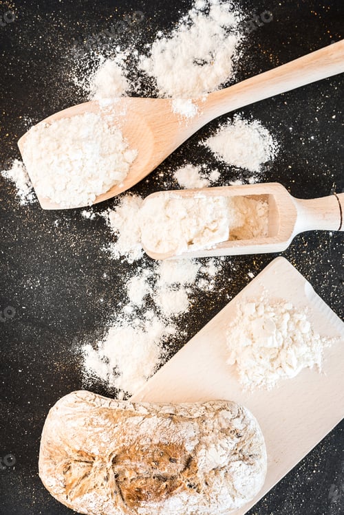 Preview: bread and flour