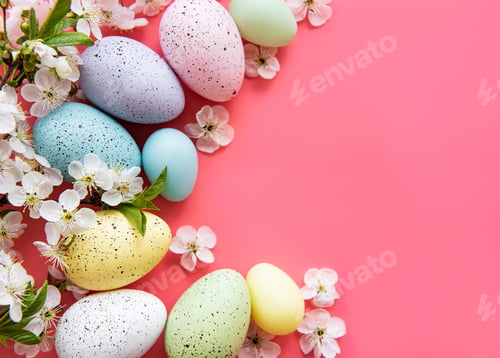 Preview: Colorful Easter eggs
