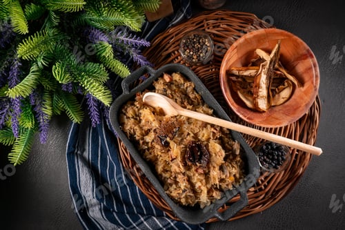 Preview: Bigos - traditional Polish food.