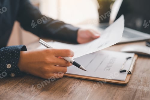 Preview: Individuals or recent grads looking for work and filling out a job application
