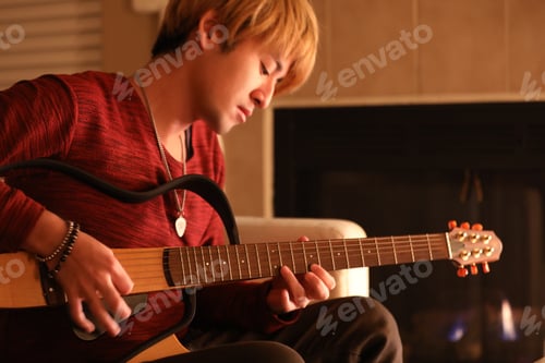 Preview: Playing the guitar. Anyone else want to model? 😄
🏆 Signature Nomination by: @maginnis