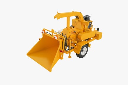 Preview: Industrial Wood Chipper with Auto Feed System