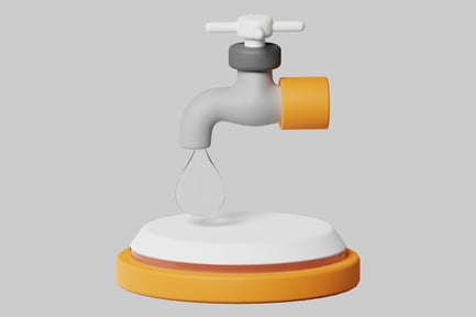 Preview: Stylized Faucet with Droplet