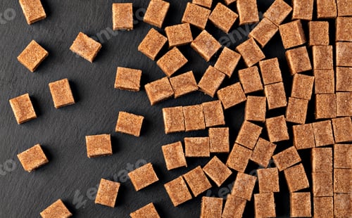 Preview: sugar cubes background