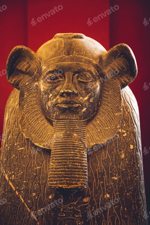 Preview: Ancient Egyptian artifact in a museum in Egypt