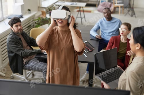 Preview: IT Team Working on VR Software