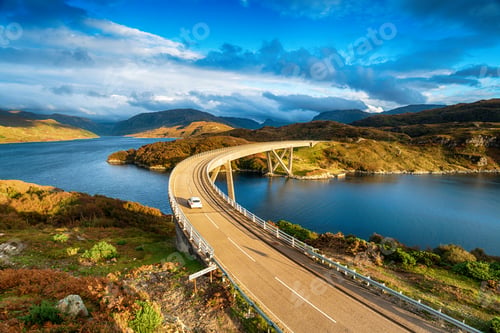 Preview: The Kylesku Bridge in Scotland