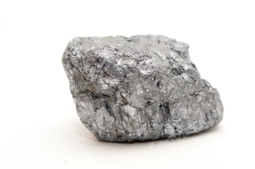 Preview: molybdenite, molybdenum sample mineral, a rare earth metal