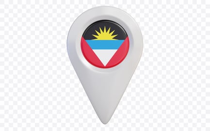 Preview: Antigua and Barbuda Location Pin