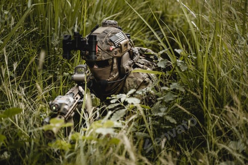Preview: Smart teamwork of soldiers running forward and attacking enemy