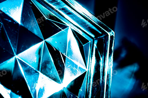Preview: Blue abstract shapes