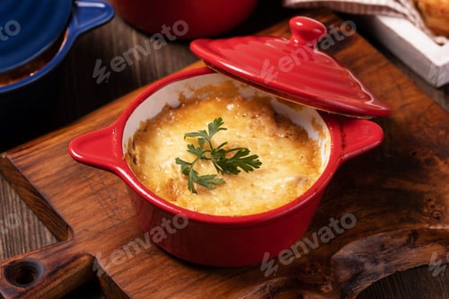 Preview: Chicken Stew with Cheese Baked in Pot