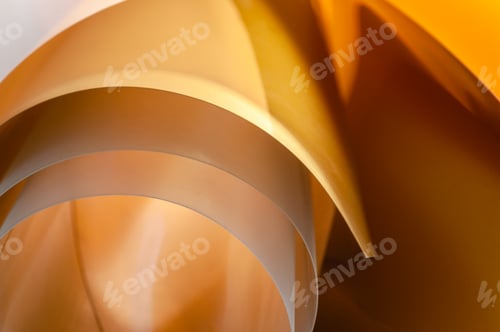 Visualização: Fotografia de arte horizontal de fundo em tons de ouro e amarelo.