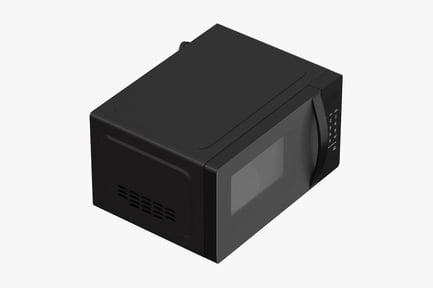 Preview: Generic Countertop Microwave Oven with Digital Controls