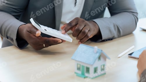 Preview: Real estate agent talked about the terms of the home purchase agreement