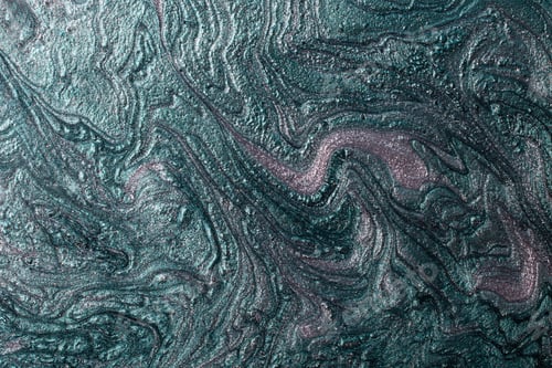 Preview: Elegant marble turquoise monochrome background,make from liquid nail polishes.